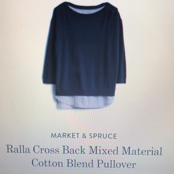Market & Spruce Ralla Cross Back Pullo… - Picture 6 of 7
